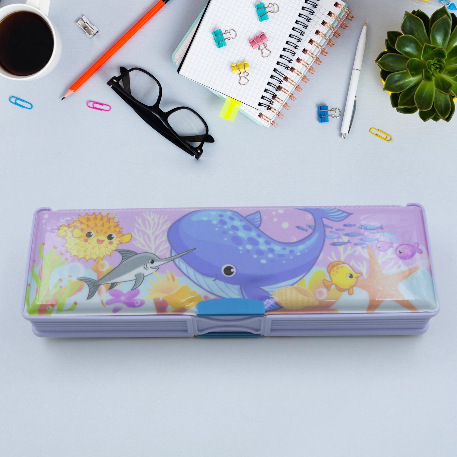 4138 Multipurpose Compass Box, Plastic Double Deck Pencil Case with 2 Compartments, Supplies Utility Box Storage Organizer, Pencil Box for School, Cartoon Printed Pencil Case for Kids, Birthday Gift for Girls & Boys 4138 Multipurpose Compass Box, Plastic Double Deck Pencil Case with 2 Compartments, Supplies Utility Box Storage Organizer, Pencil Box for School, Cartoon Printed Pencil Case for Kids, Birthday Gift for Girls & Boys